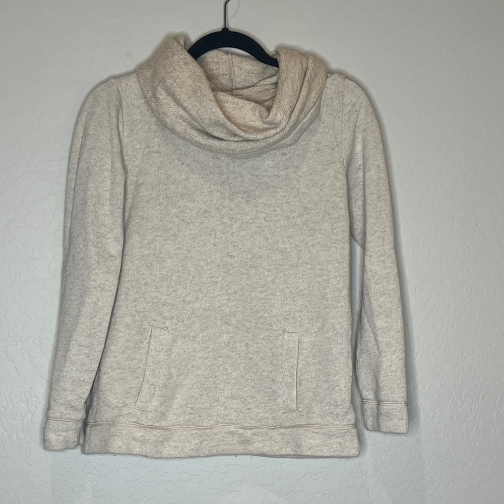 J. Crew Cream Turtleneck Sweater size Small